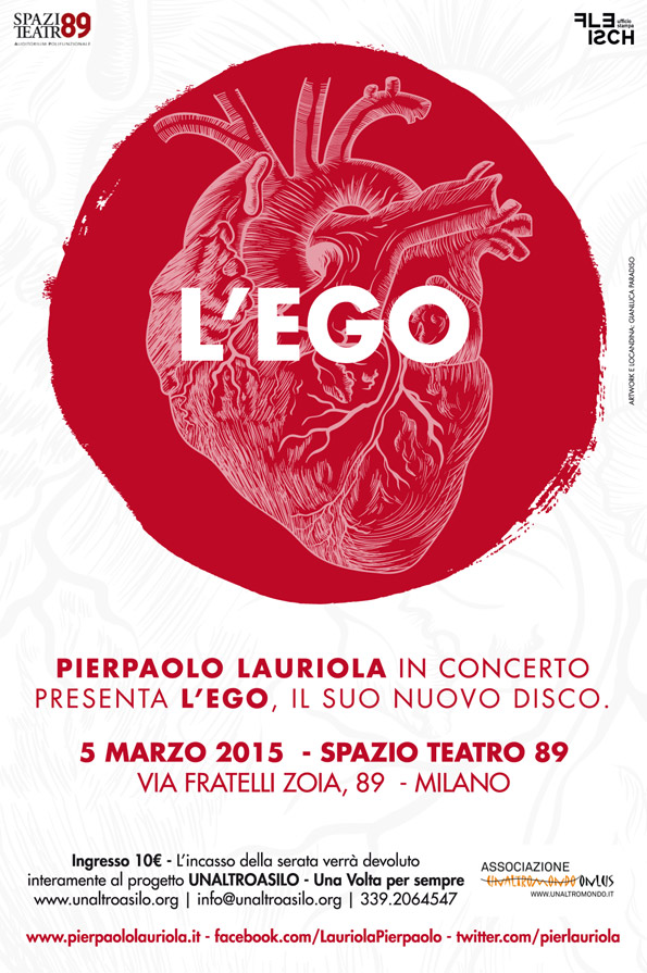 5 marzo 2015: Pierpaolo Lauriola in concerto per UnAltroAsilo