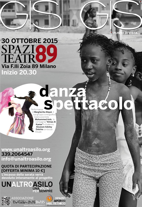Venerd? 30 Ottobre: GIS GIS allo Spazio Teatro 89