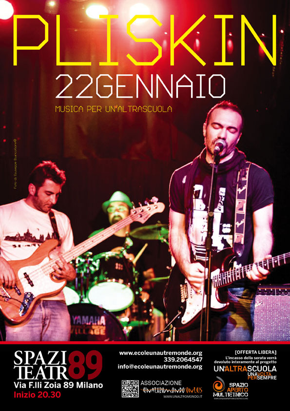 22/1/07 Pliskin in concerto per l’Ecole Unautremonde