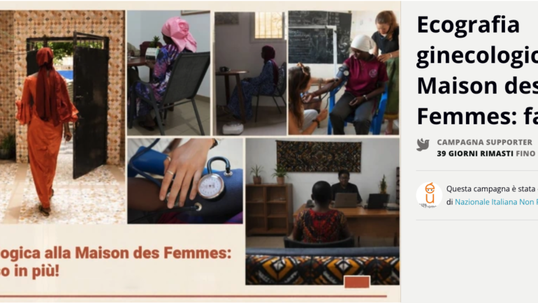 Un ecografo per le donne di Dakar. Ci dai una mano?